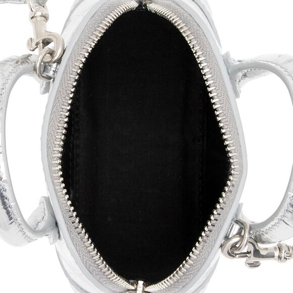 Balenciaga Metallic Croc Embossed Ville Mini Top Handle - Picture 7 of 15